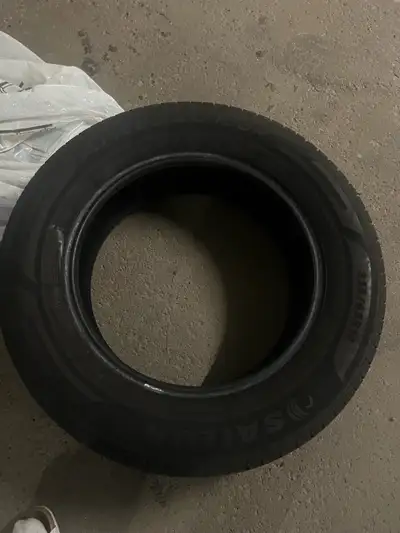 Set of Michelin tires. Size is 235/65R18. They're all in protective plastic bags.