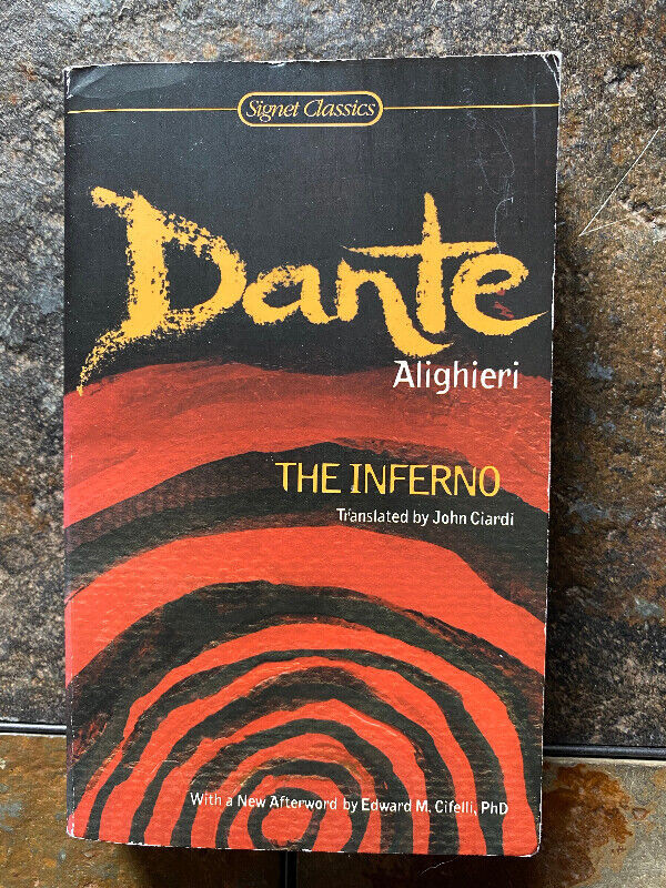Paradiso by Dante Alighieri  and The Dante Club by Mathhew Pe in Fiction in Edmonton
