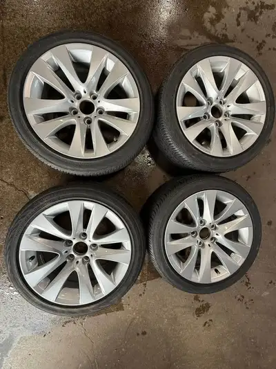 BMW 3 Series Wheels and tires 4-Continental Conti Pro Contact SSR RF 225/45/17 4-OEM 17" Wheels $850...