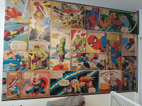 Marvel Comic Wall Panel