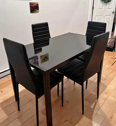 "New Brand Dining Table Set – No Advance, Cash on Delivery, Door, View more