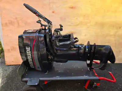2e propriétaire Très peu servi, comme neuf Vendu avec réservoir Pied court (32 po entre tête moteur...