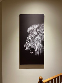 Lion Canvas Print Picture