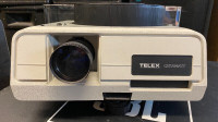 Slide Projector Telex Caramate 3182 -35mm with 80-Slide Carousel