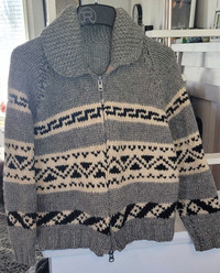 Authentic vintage Cowichan sweater
