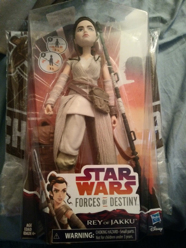 Star Wars Forces of Destiny Rey of Jakku Adventure Figure in Toys & Games in Belleville