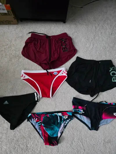 Men Swim shorts and briefs (size small), View more