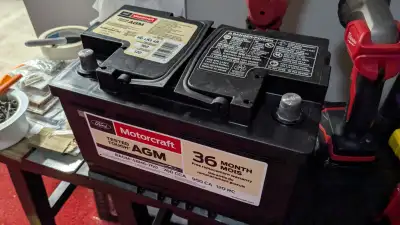 This is an AGM battery, not a conventional lead/acid. The battery is rated for 760CCA and tested at...