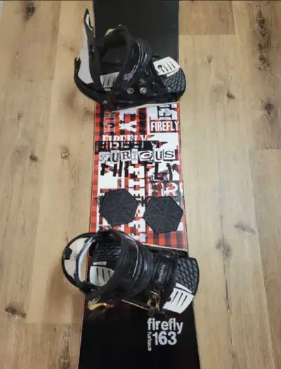 Firefly 163 Snowboard and Bindings , View more