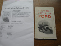 How to Oil the Ford Booklet