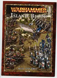 Warhammer Fantasy Island Of Blood Booklet Elves Dwarves Scenario