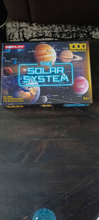 Solar system 1000 piece puzzle