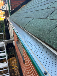Eavestrough, soffit and fascia, siding, roofing