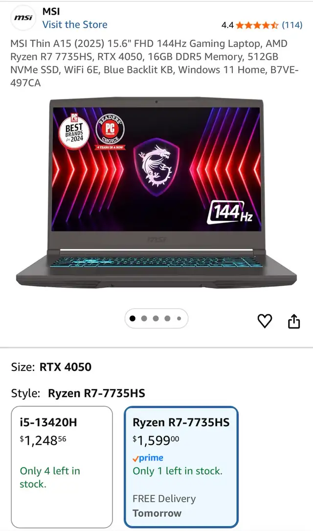 MSI Gaming Laptop Upgraded in Laptops in Calgary - Image 5