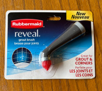 Rubbermaid Reveal grout brush NEW