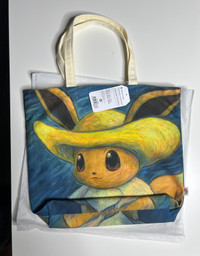 Pokémon Center X Van Gogh Museum Eevee Tote Bag