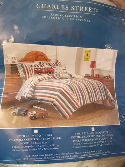 Queen comforter set 100% cotton  plus decorative pillow, View more