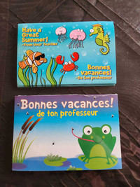 Brand New Bonnes Vacances de ton professeur postcards