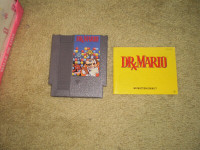 Nintendo NES  Game -- Dr. Mario with box + manual