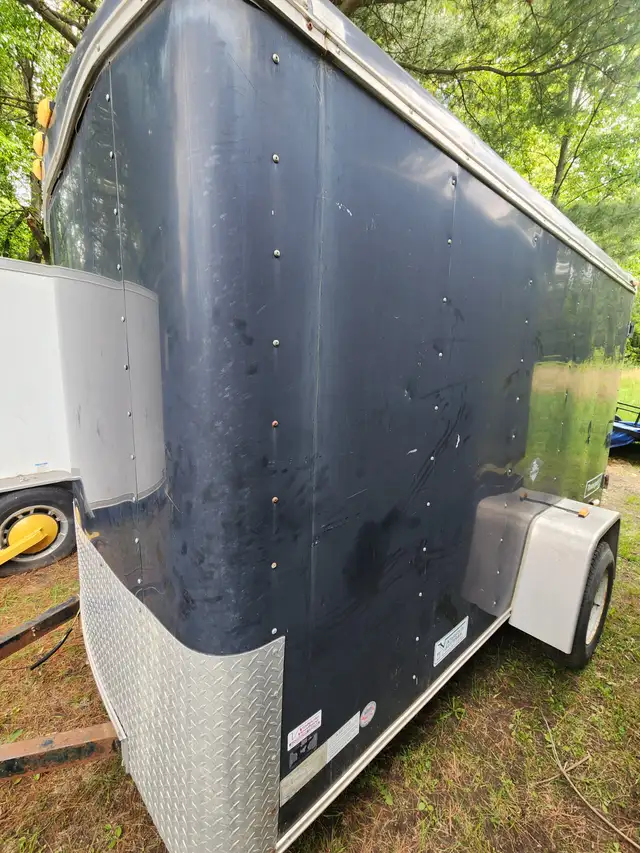 10'x6'x6' Enclosed Aluminum Motorcycle ATV Moving Cargo Trailer in Other in Windsor Region - Image 11