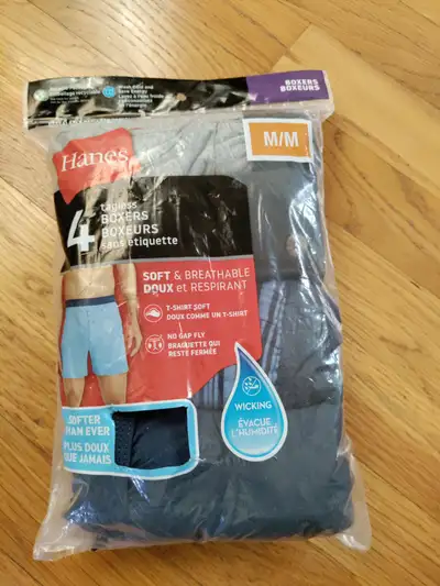 New Hanes Man's Tagless Boxers for sale., View more