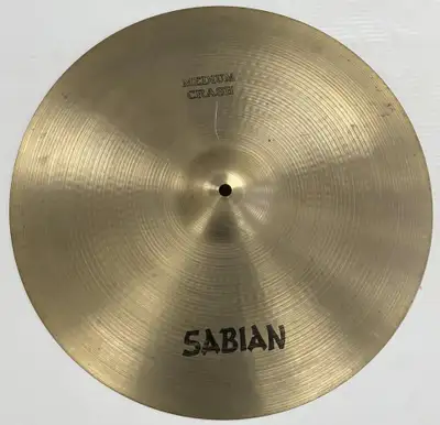 Sabian 17" Medium crash cymbal, View more