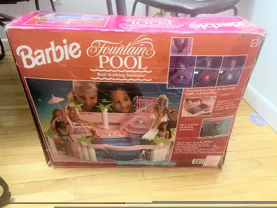 1993 Barbie Fountain Pool Playset, View more