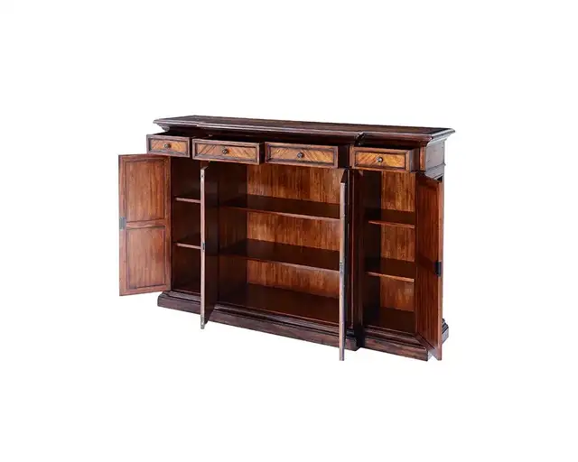 Theodore Alexander dining room set (table, 6 chairs and buffet) in Dining Tables & Sets in Markham / York Region - Image 6