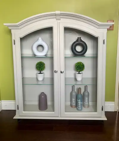 Solid Wood Lighted Cabinet, View more