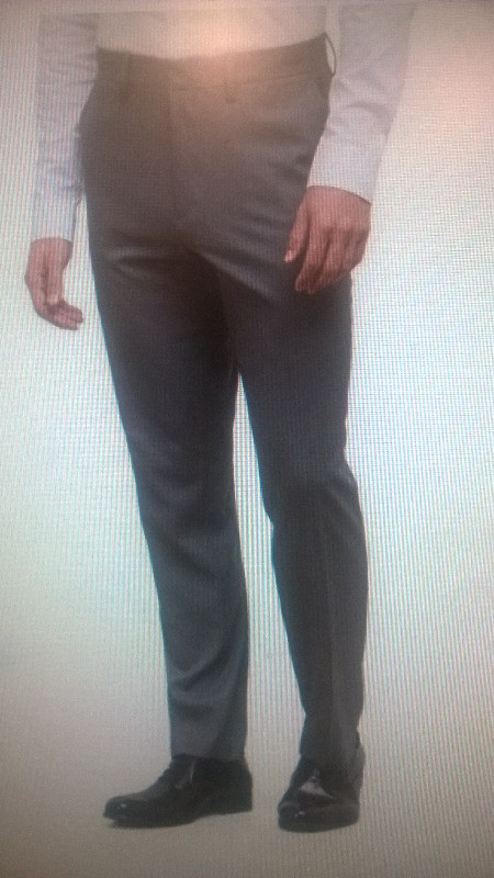 Kenneth Cole REACTION Men's Stretch Modern-Fit Flat-Front Pant in Men's in Bedford