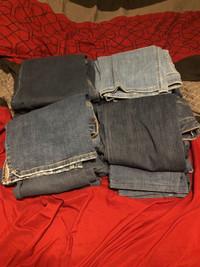 Assorted Size 16 blue jeans, $15 each $100 all (13 pairs)