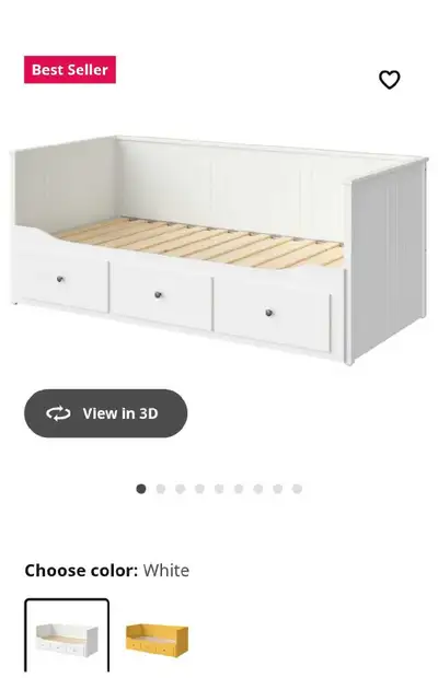 IKEA HEMNES TWIN DAYBED, View more