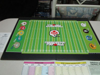 Vintage Canadian Armchair Football Board Game CFL 1985 Complete