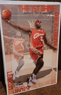 Michael Jordan   Kobe  Vince Carter  Lebron  Framed Posters