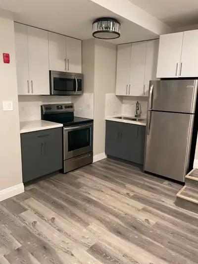 Beautiful fully renovated building with a 1 bedroom basement unit for rent. This building is located...