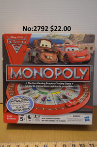 Jeu Monopoly Les Bagnoles