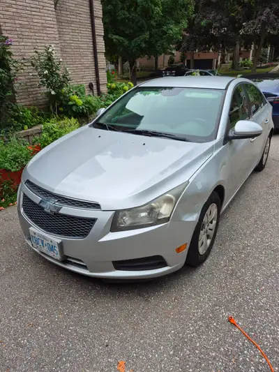 Used 2013 Chev Cruze. Well maintained, consistent oil changes, no issues. Good summer and winter tir...
