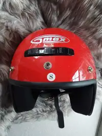 GMAX 3/4 HELMET RED SIZE SMALL