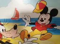 Disney Art Print Cartoon Animation Mickey Mouse Kids