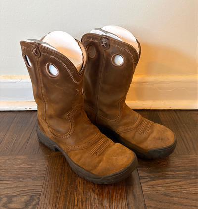 Leather Men's Sz10.5 Twisted X Western Work Boots, View more
