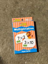  Multiplication flashcards 