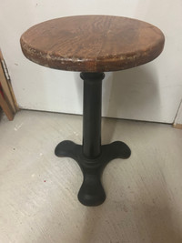 Vintage industrial antique stool 