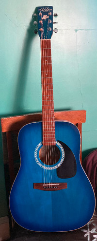 Art and lutherie acoustic guitar