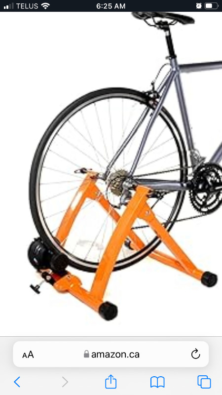 Bike trainer stand Indoor magnetic in Exercise Equipment in Banff / Canmore