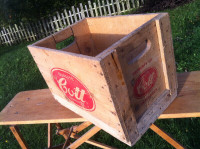 Caisse en bois Property of Beverages Cott Qualité Quality crate