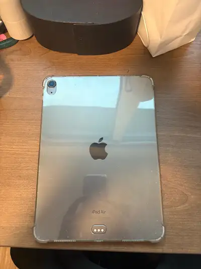 iPad Air 2022 Space Grey with Apple Pencil no charger , View more