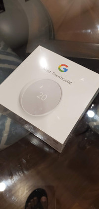Brand New Sealed Google Nest Thermostat - Snow - $80 Firm