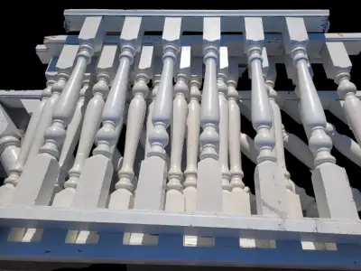 Stair railings bannister I ONLY have 1 left and it's the long one going up the stairs. 7 feet long?...