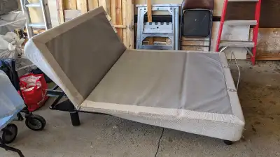 Tempurpedic adjustable massaging bed. Size: double. Base only. No mattress. Everything works. $500 o...