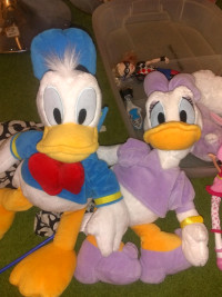 Walt disney Donald Duck and girl friend